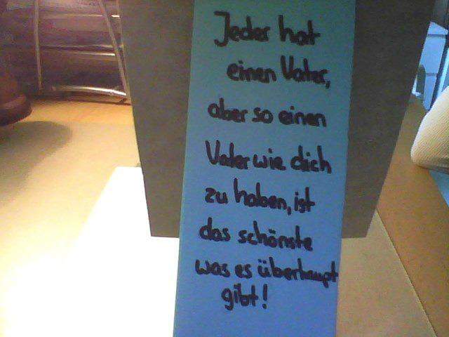 VATERTAGSGESCHENK VERGESSEN! (Geschenk, Vatertag)