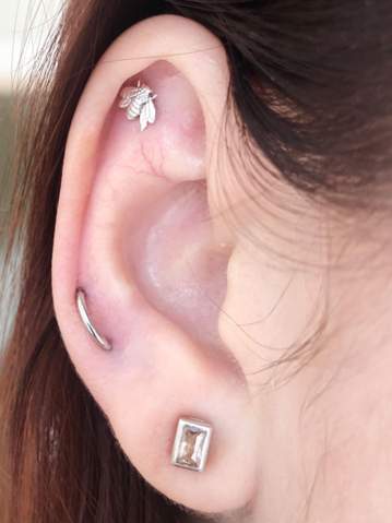 Piercing Unterschied Gesundheit Und Medizin Helix Piercer