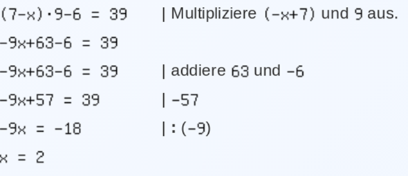 Matheaufgabe die Lösung? (Schule, Mathe, Aufgabe)