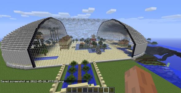 Minecraft Villa 15x30 Bauplan Multiplayer