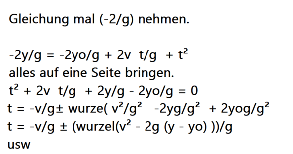 Physik Formel Umstellen Schule Mathe