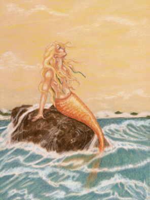 Wasser - Meerjungfrau - (Freizeit, Erde, Zeichen)