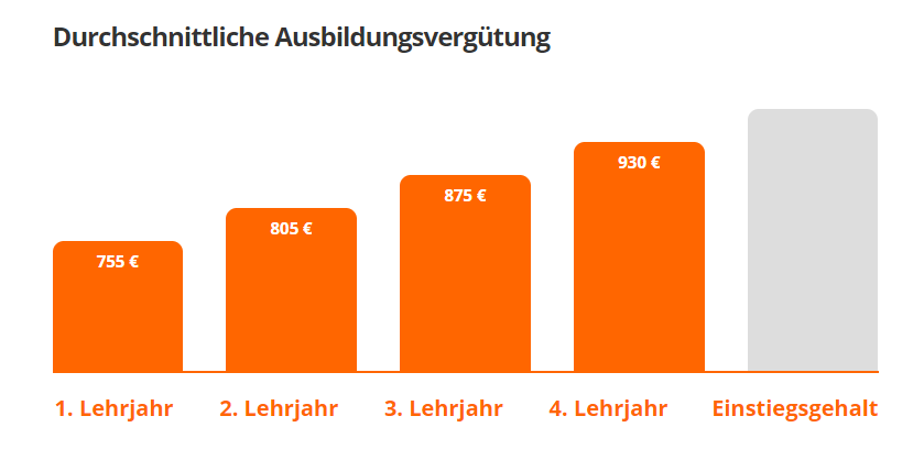 Wie viel verdient man in der Ausbildung als Elektroniker für Energie