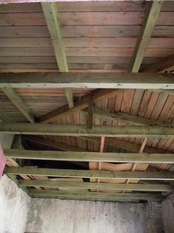 Dachkonstruktion - (Haus, Handwerk, bauen)