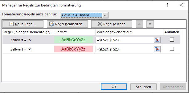 Bedingte Formatierung Excel Wenn Dann Farbe