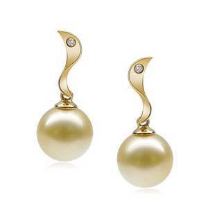 Perlenohrstecker - (Mode, Schmuck, Perlenschmuck)