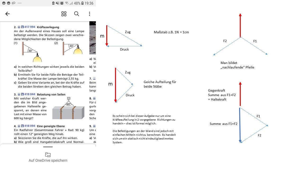 Kräftezerlegung Aufgaben Mit Lösungen Pdf