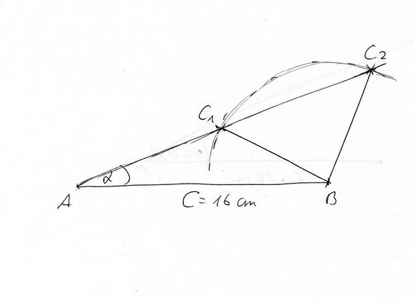 Dreieck konstruieren - (Mathematik, kongruenzsaetze, Ssw-Satz)