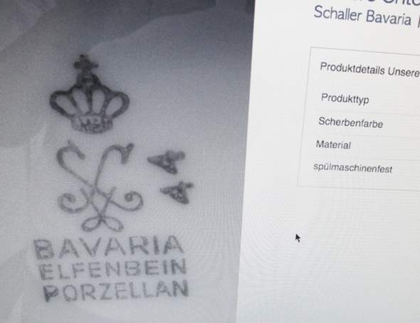 Porzellanmanufraktur? (Marke, Antiquitäten, Hersteller)