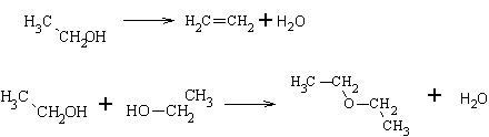 Reaktionsgleichungen - (Chemie, Ether)