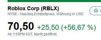  - (Wirtschaft und Finanzen, Roblox, Trading)