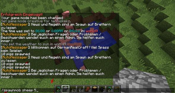 Minecraft - Mobs spawnen (Anzahl?) (Server, Mods, Bukkit)