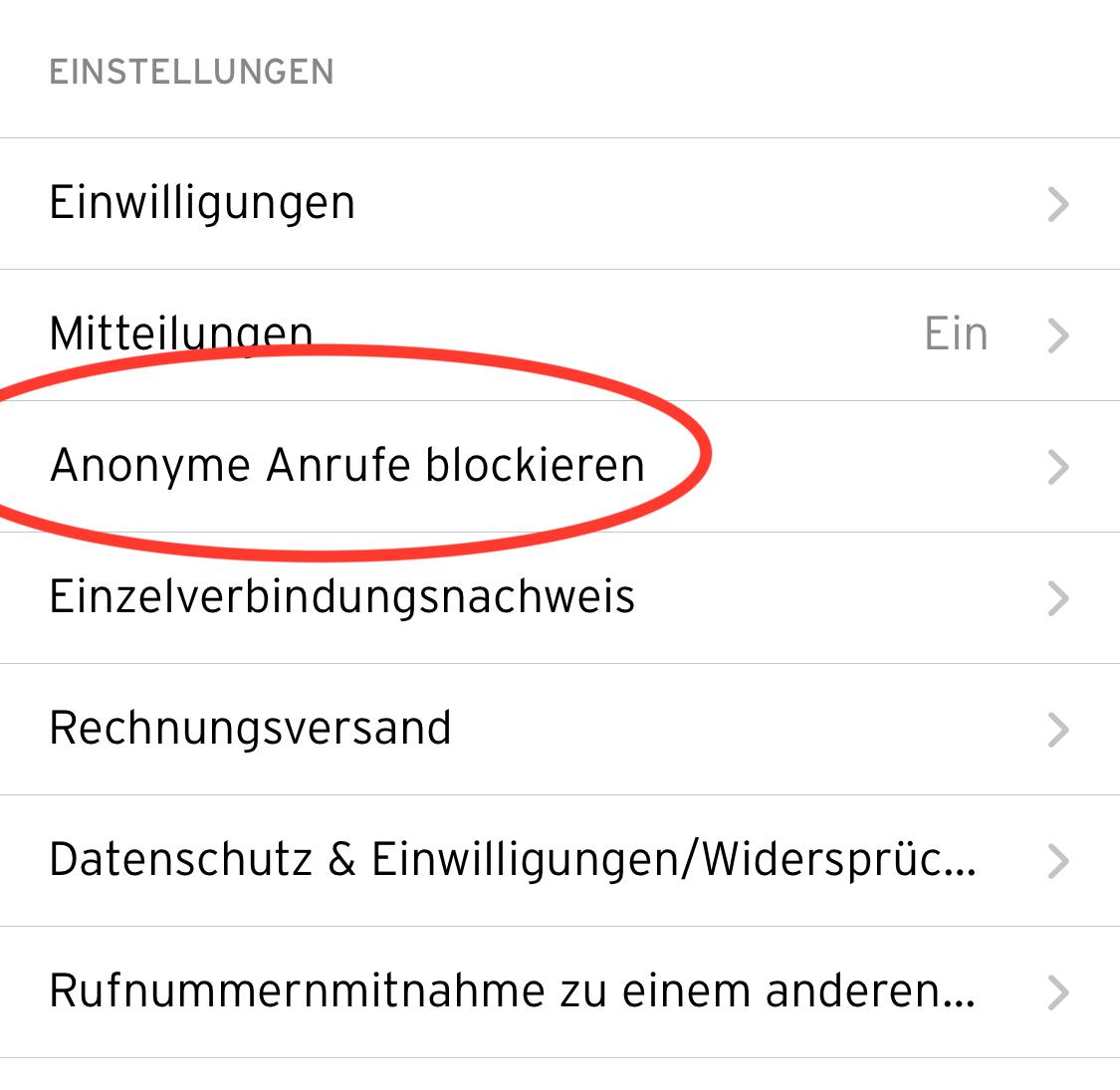 Kann ich unbekannte Nummern blockieren oder löschen? (Handy, Smartphone)
