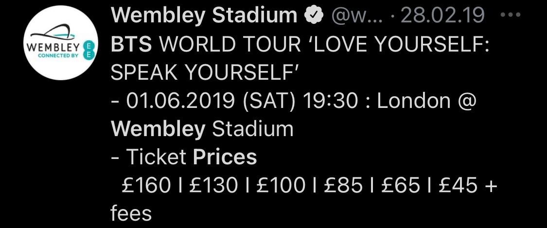 Wie Viel Kostet Ein Bts Konzert Ticket