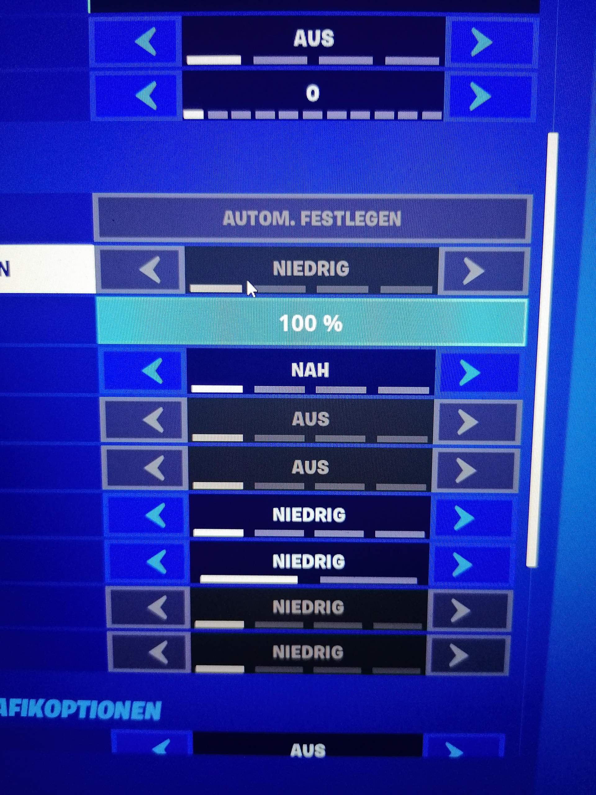 Was ist mit meinen Fortnite Grafikeinstellungen los? (Computer, Spiele und Gaming)