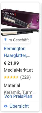 - (Haare, Glätteisen)