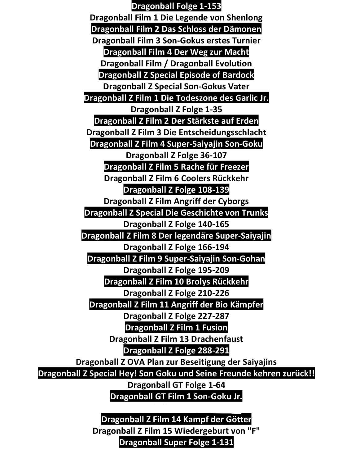 Dragonball? (Filme und Serien, Anime) Dragonball? (Filme und Serien, Anime)