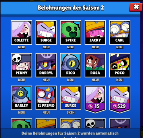 Brawl Stars Season Belohnung Spiele Und Gaming - brawl stars saison belohnungen