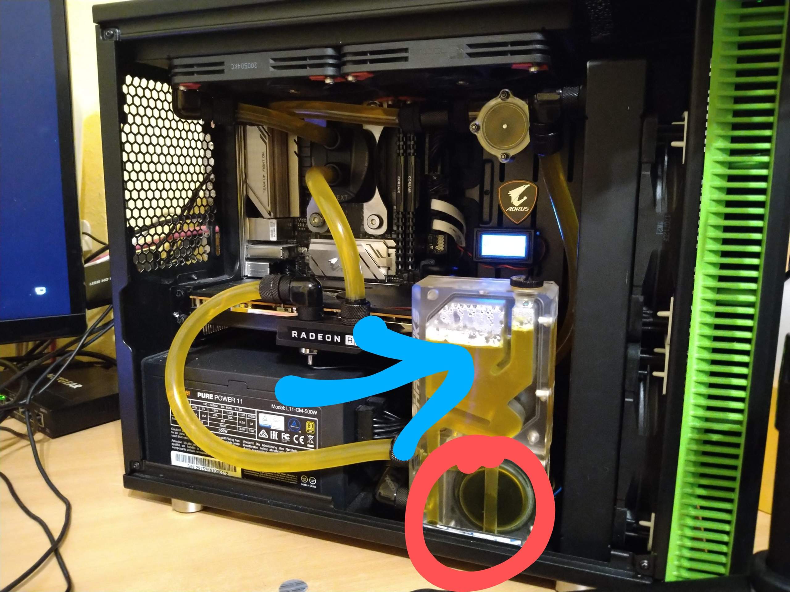 Radiator Anschlüsse oben oder unten? (Computer, Technik, PC)