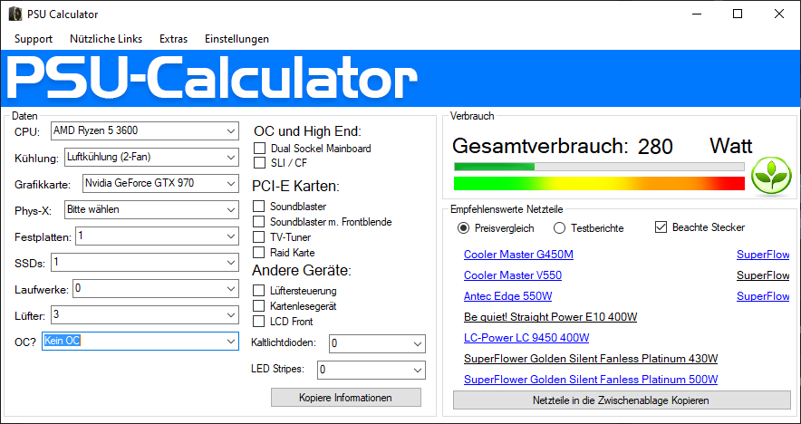 Wieviel Watt Braucht Ein Gaming Pc