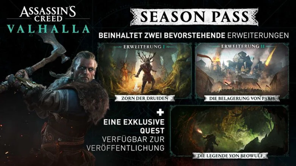  - (Spiele und Gaming, Season Pass, Assassin's Creed Valhalla)