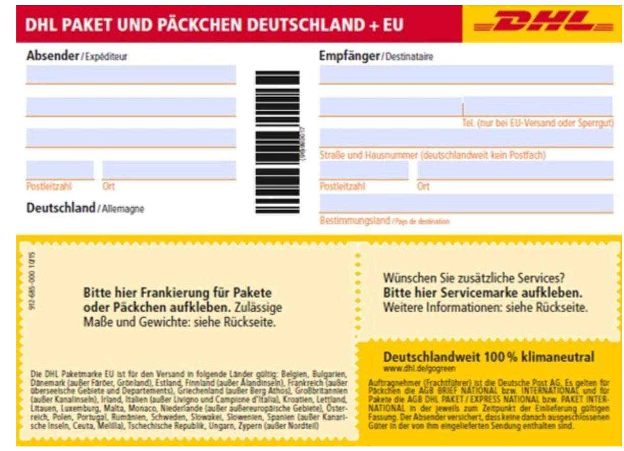 Ab wann darf man ein Paket verschicken und Was schreibt man bei den Paket? (Freundin, Versand