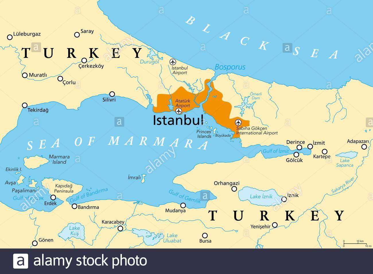 Liegt die Türkei in asien?