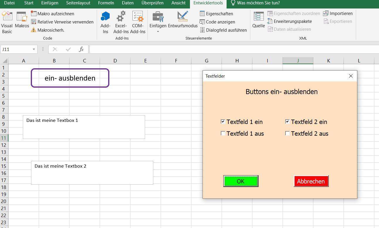 Excel Textfeld Mit Zellbezug Und Text Wie kann ich ein Textfeld in einer Excel Tabelle per Klick auf einen
