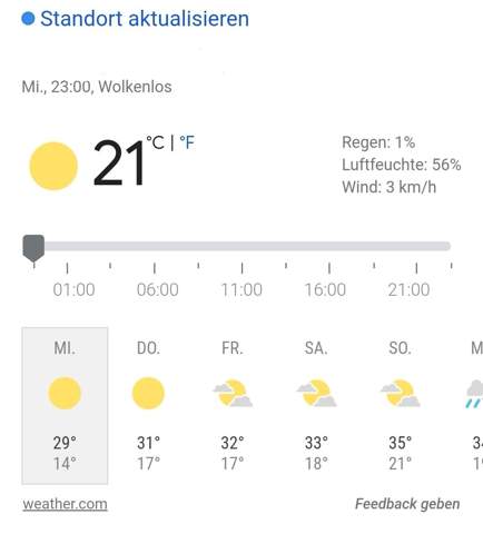 Prognose für morgen: Welche Temperaturen sind zu erwarten? Prognose für morgen: Welche Temperaturen sind zu erwarten?