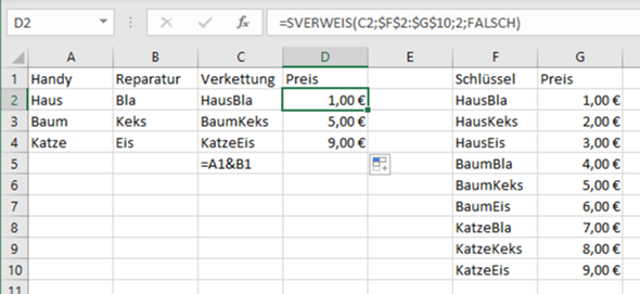 Excel, WENN Funktion oder SVERWEIS? (Computer)