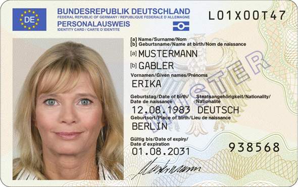 - (Sexualität, Geschlecht, Personalausweis)