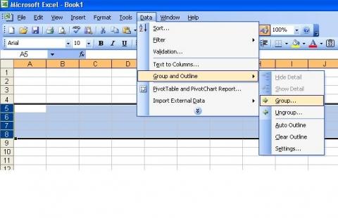 Excel Zeilengruppierung - (Computer, Software, Microsoft Excel)