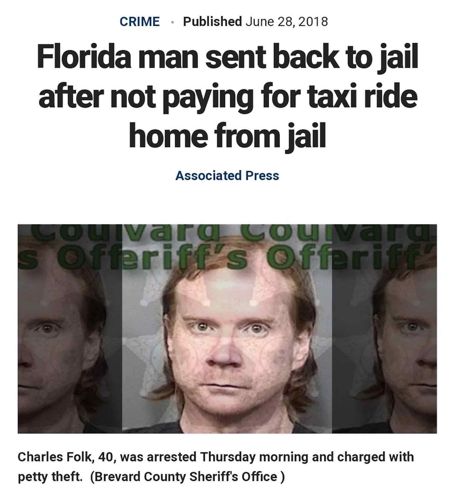 Woher kommen diese Florida Man memes? Herkunft, Meme)