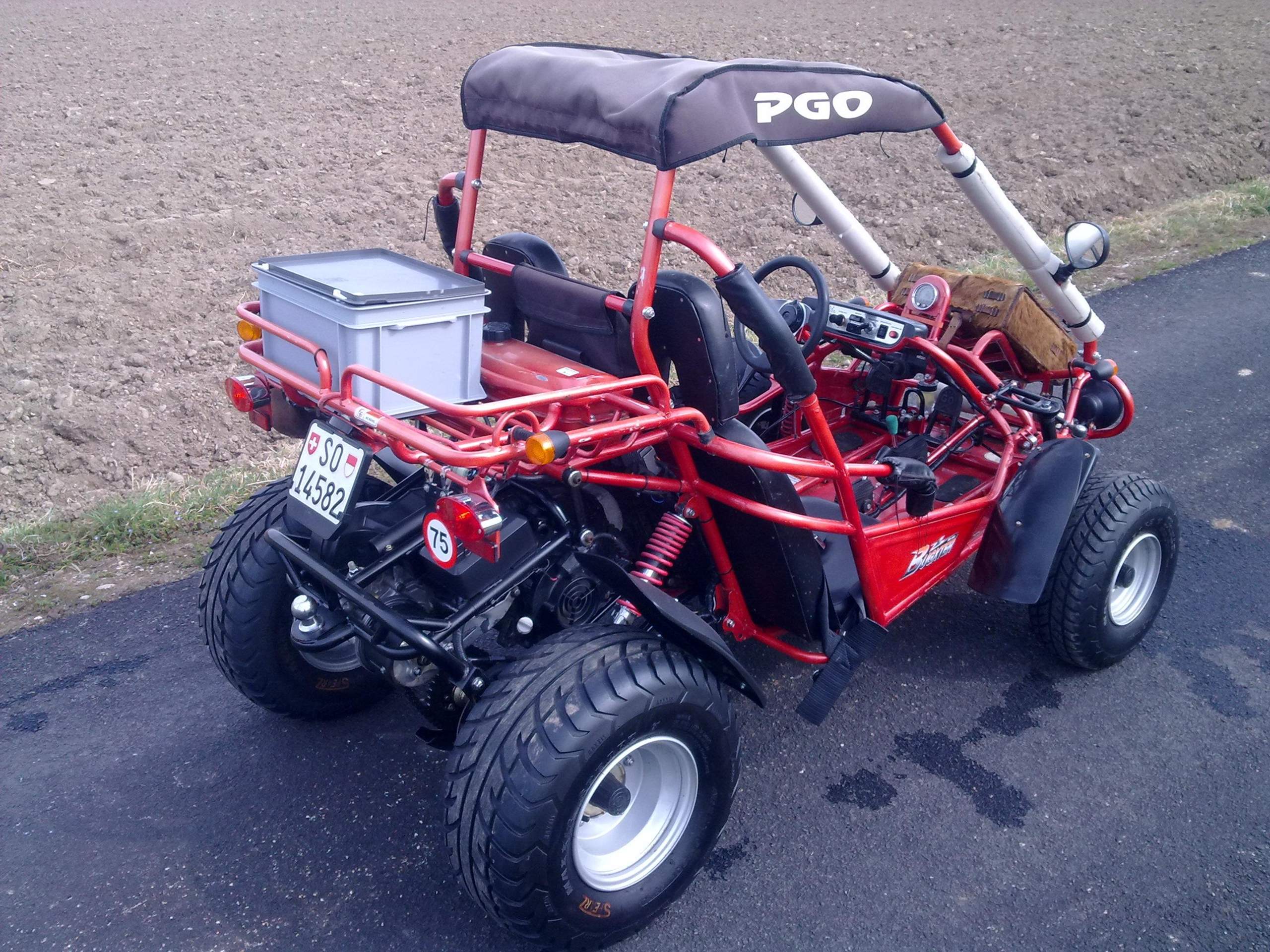 Straßenzulassung Gokart? (Auto und Motorrad, Straßenverkehr)