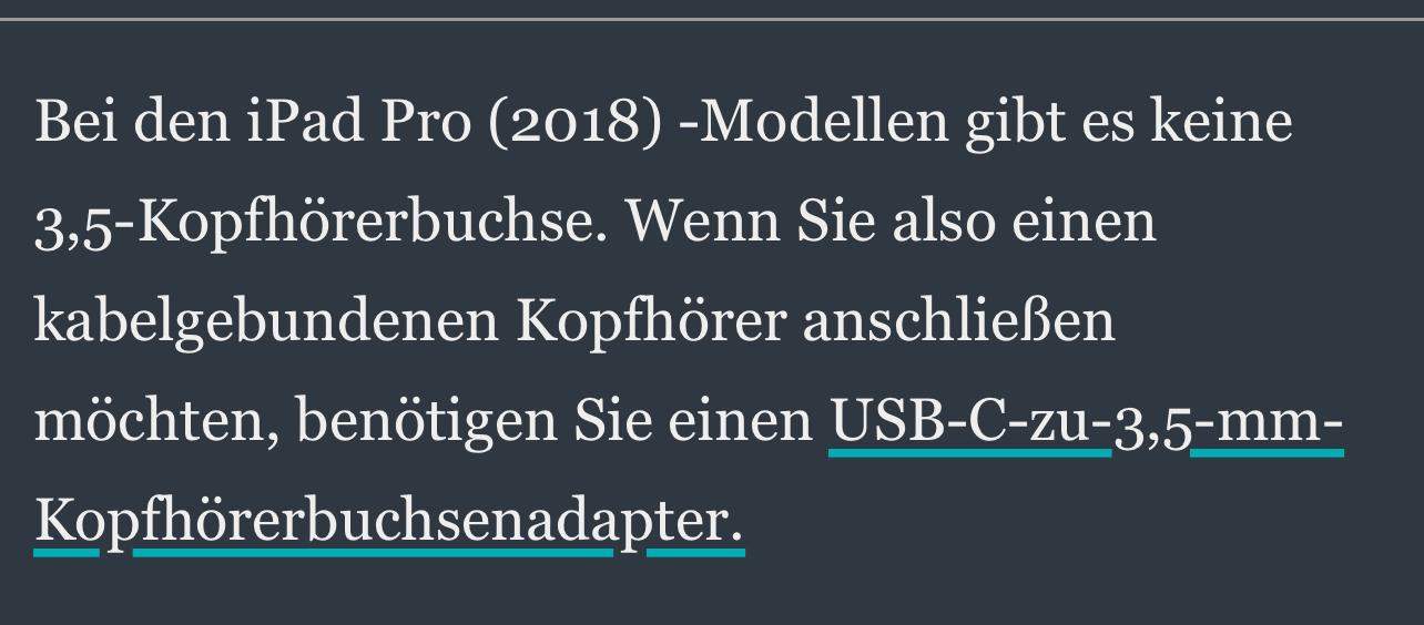 iPad erkennt die Kopfhörer nicht? Technik, Apple)