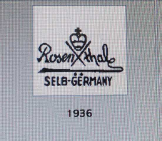 Rosenthal Porzellanwert/-stempel bestimmen? (Wertschätzung, Antik, Porzellan)
