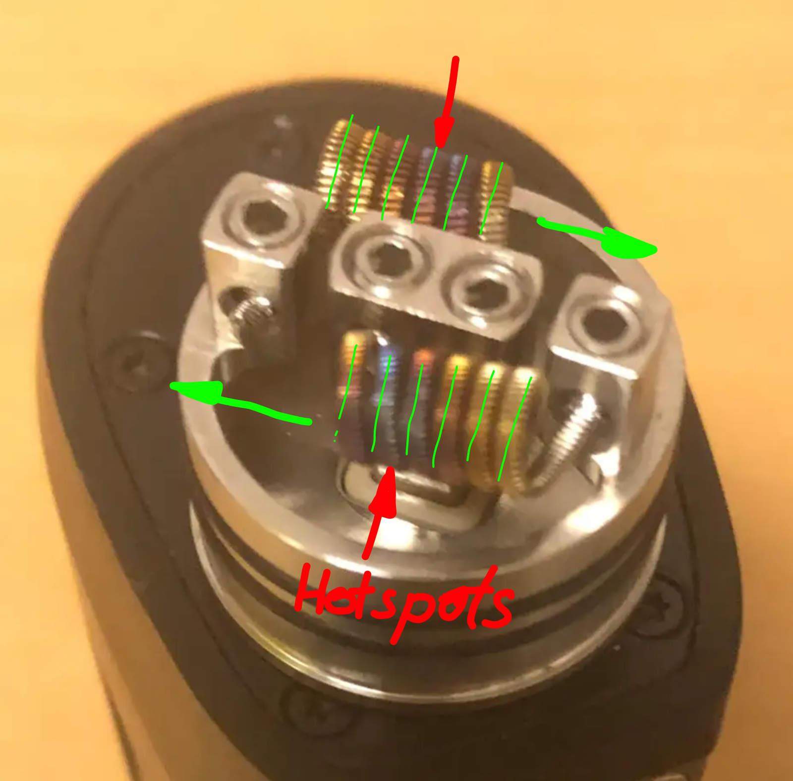 WickelCoil verbrennen? (EZigarette, Verdampfer)