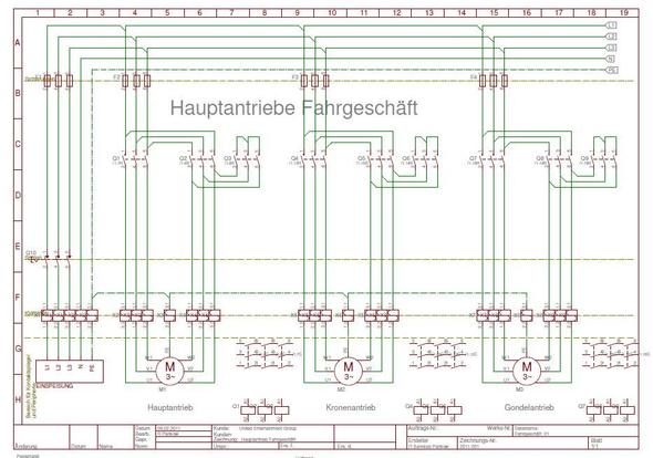 Fahrgeschäft_01 - (Elektronik, Elektrik, Elektrotechnik)