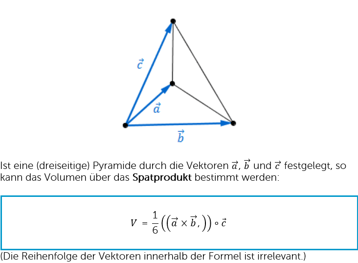 Volumen Pyramide Schule Mathematik Körper