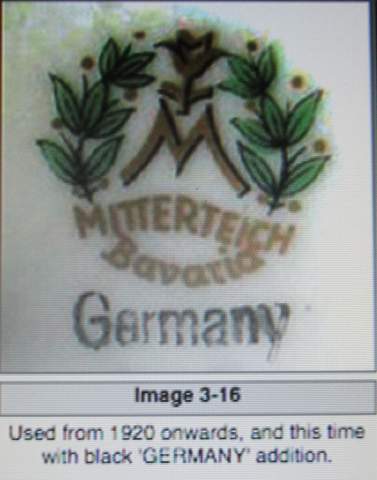 Mitterteich bavaria? (Wertschätzung, Antik, Porzellan)