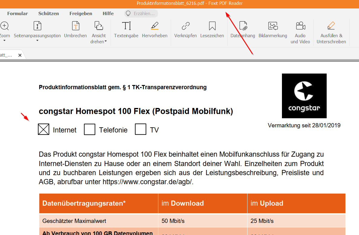 Schriftart merkwürdig in Foxit PDF Reader? (Computer, PC, Windows)