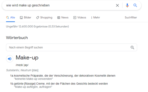Wie wird das geschrieben? (Deutsch, Sprache, Umfrage)