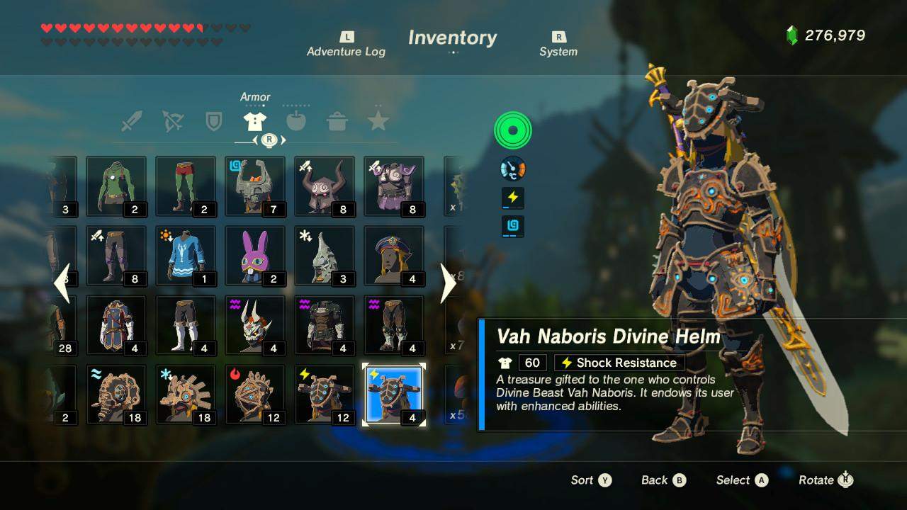 Zelda Breath Of The Wild Tasche Erweitern