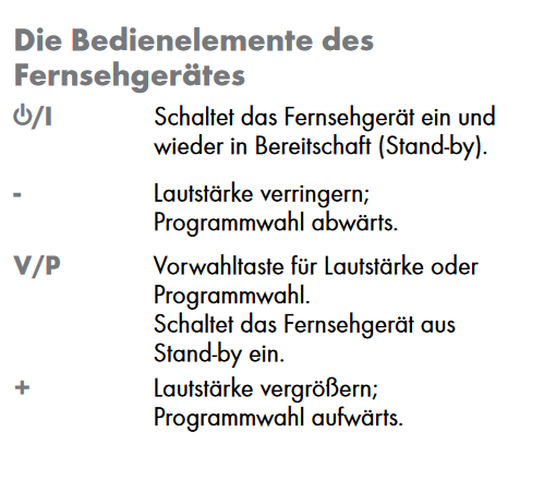 Grundig Tv Einschalten Ohne Fernbedienung Fernseher ohne Fernbedienung einschalten? (Technik, Technologie, Grundig)