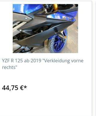  - (Motorrad, 125ccm, YZF-R125)