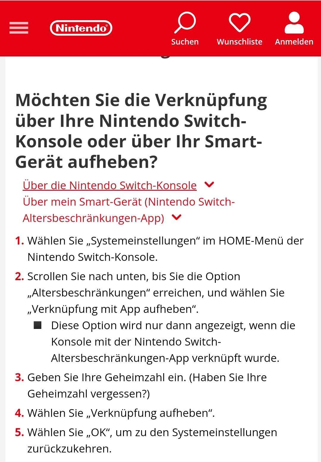 Nintendo Switch Altersbeschränkung Mehrere Kinder Wie kann ich auf der Nintendo switch die altersbeschränkungen aufheben