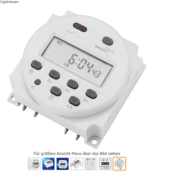 Zeitschaltuhr für ein Stromkreis? (Technik, Technologie, Elektronik)