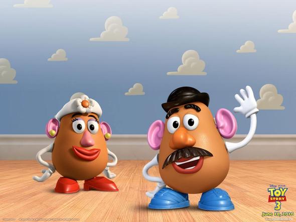 Herr und Frau Kartoffelkopf - (Eier, Toy Story)