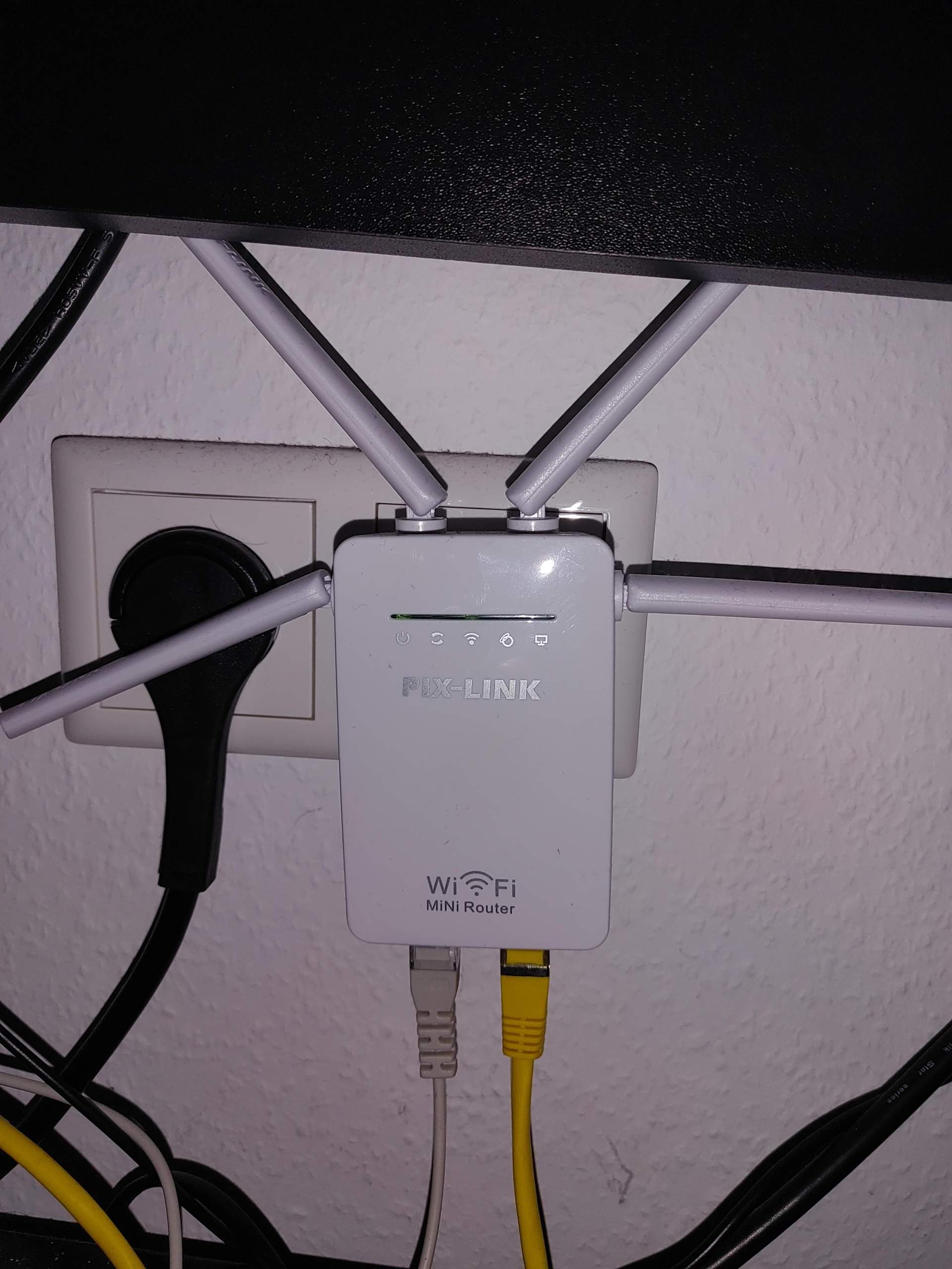 LanVerbindung Pc herstellen, Router in anderem Raum?