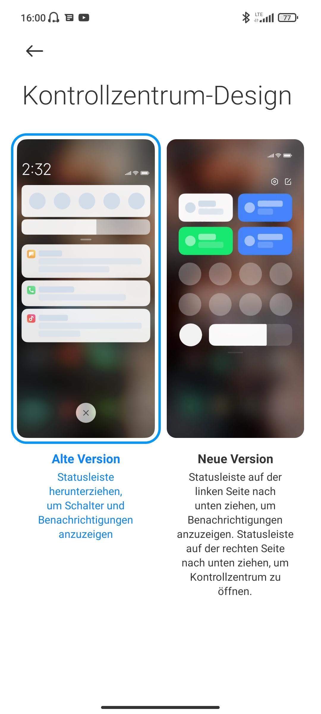 Mi 11 Lite 5G symbol Größe ändern? (Handy, Smartphone, Xiaomi)